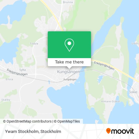 Ywam Stockholm map