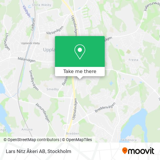 Lars Nitz Åkeri AB map