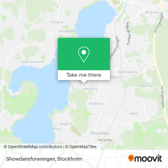 Showdansforeningen map