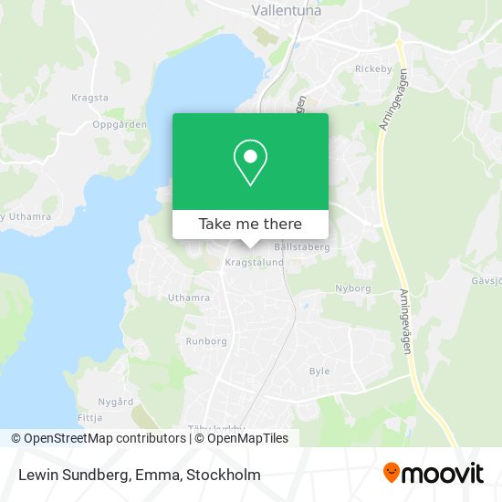 Lewin Sundberg, Emma map