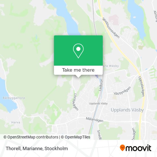 Thorell, Marianne map