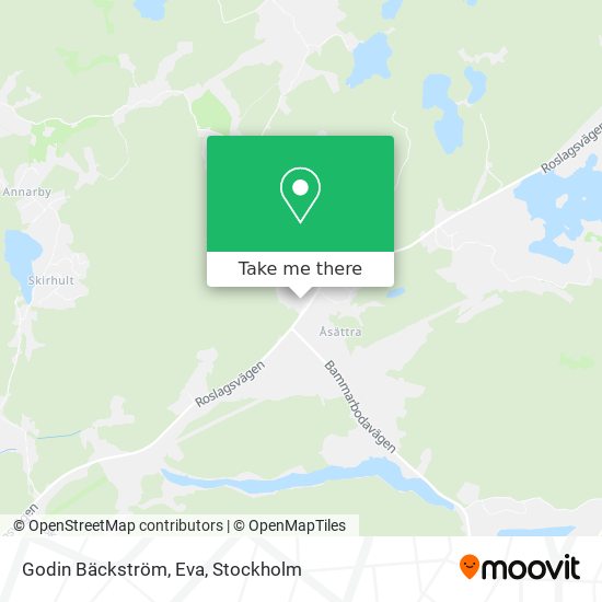 Godin Bäckström, Eva map