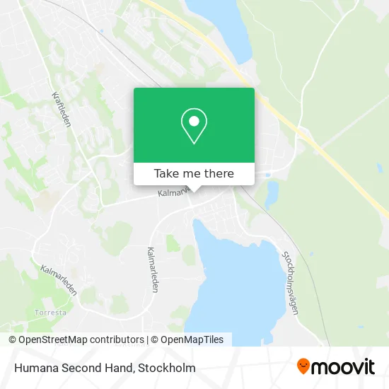 Humana Second Hand map