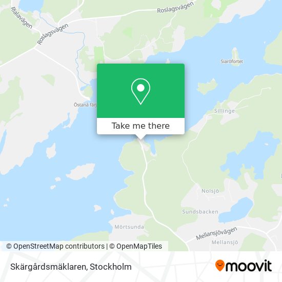 Skärgårdsmäklaren map