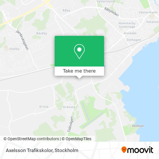 Axelsson Trafikskolor map