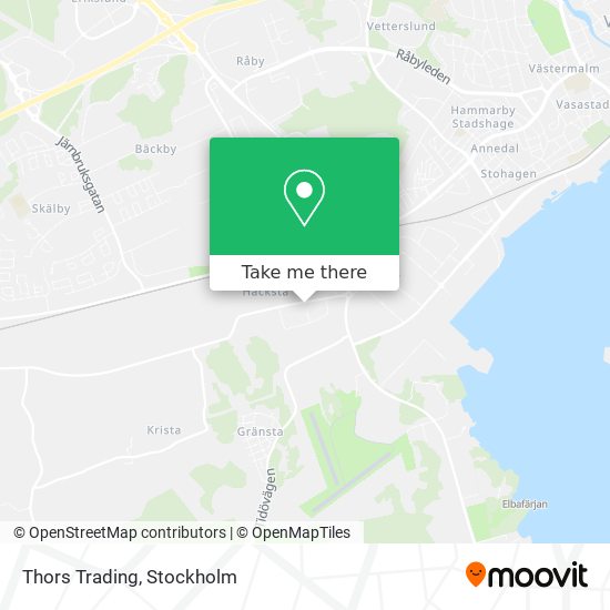 Thors Trading map