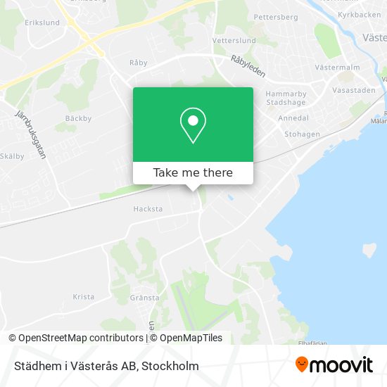 Städhem i Västerås AB map
