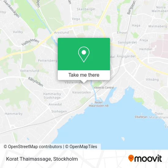 Korat Thaimassage map