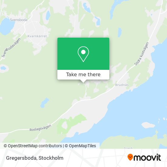 Gregersboda map