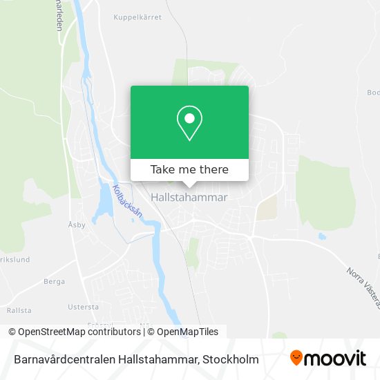 Barnavårdcentralen Hallstahammar map