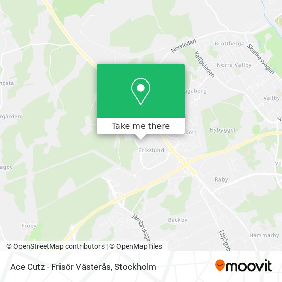 Ace Cutz - Frisör Västerås map