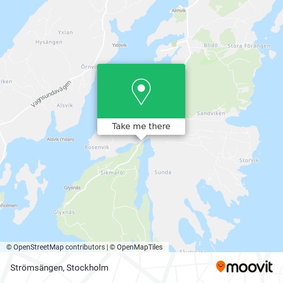 Strömsängen map