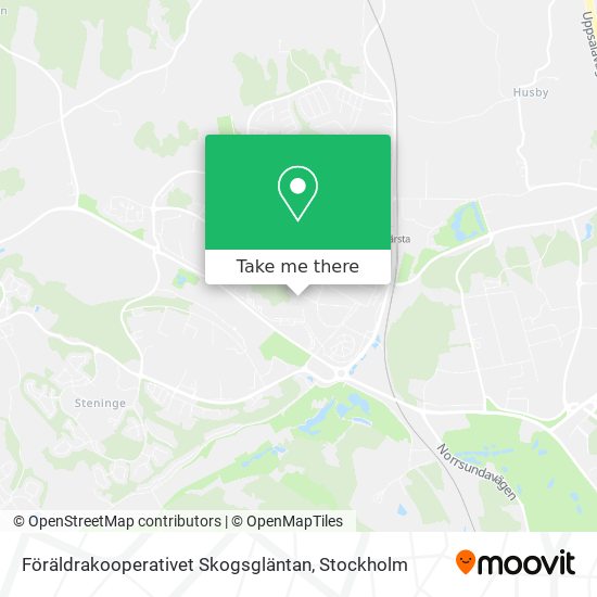 Föräldrakooperativet Skogsgläntan map