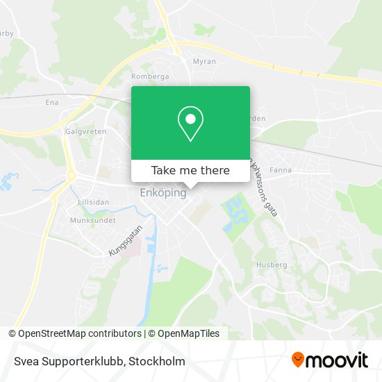 Svea Supporterklubb map