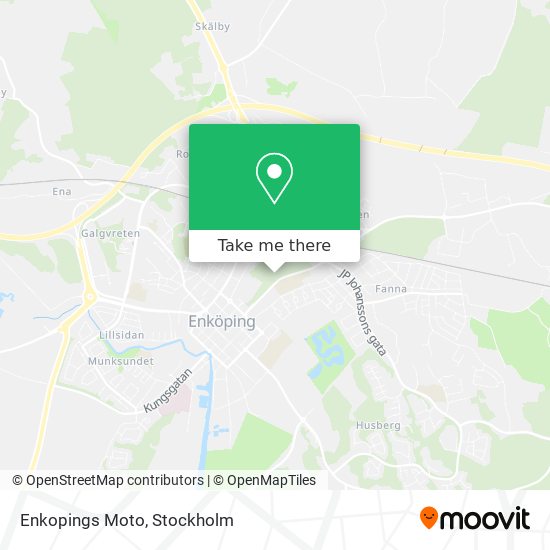 Enkopings Moto map