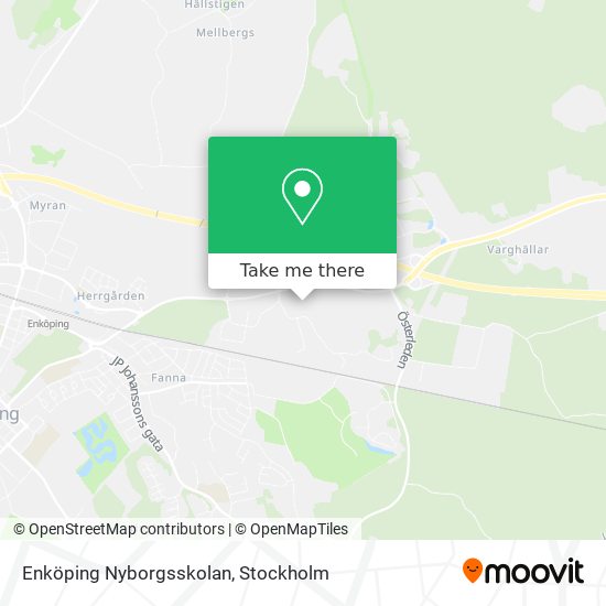 Enköping Nyborgsskolan map