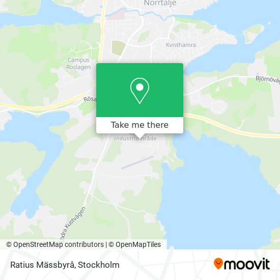 Ratius Mässbyrå map