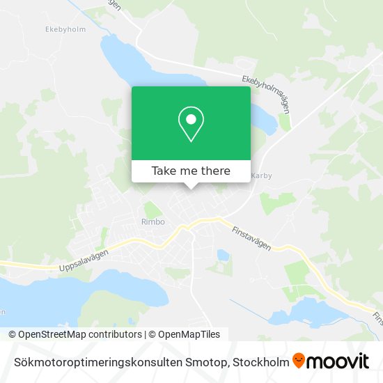 Sökmotoroptimeringskonsulten Smotop map