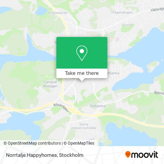 Norrtalje.Happyhomes map