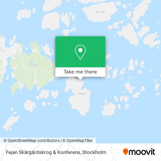 Fejan Skärgårdskrog & Konferens map
