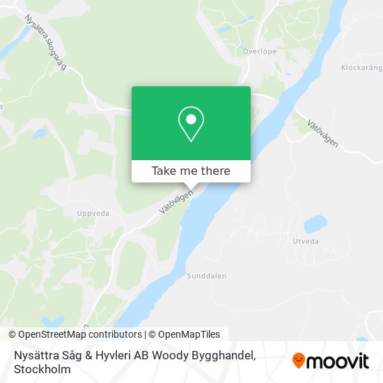 Nysättra Såg & Hyvleri AB Woody Bygghandel map