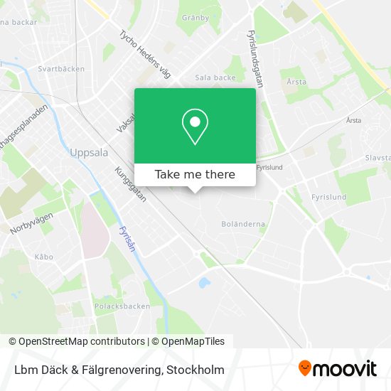 Lbm Däck & Fälgrenovering map