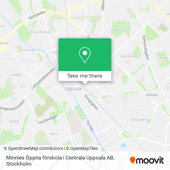 Minnies Öppna förskola i Centrala Uppsala AB map