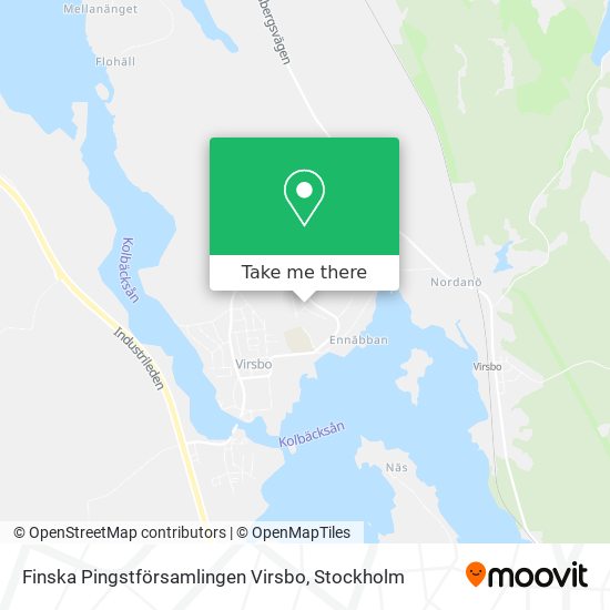 Finska Pingstförsamlingen Virsbo map