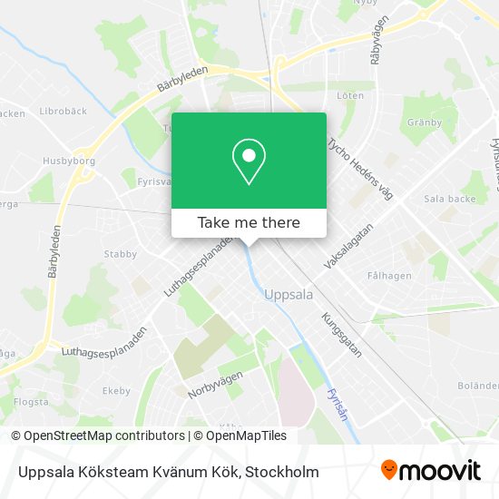 Uppsala Köksteam Kvänum Kök map