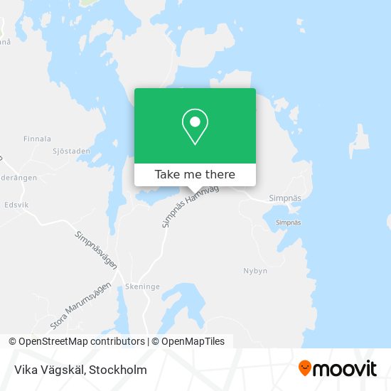 Vika Vägskäl map