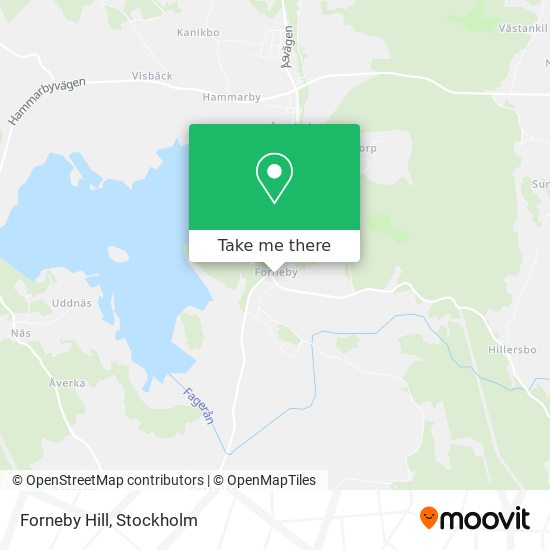 Forneby Hill map