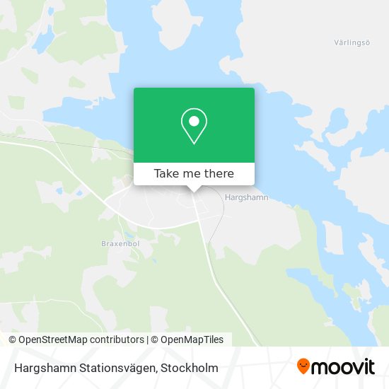 Hargshamn Stationsvägen map