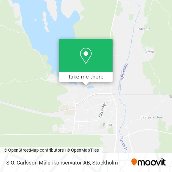 S.O. Carlsson Målerikonservator AB map