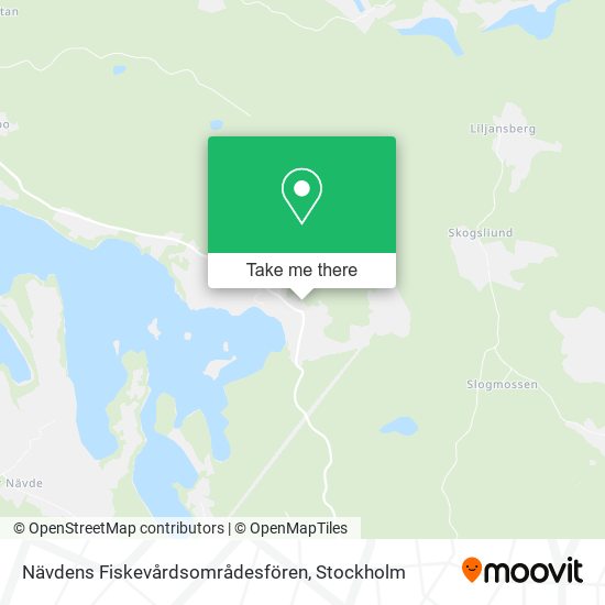 Nävdens Fiskevårdsområdesfören map