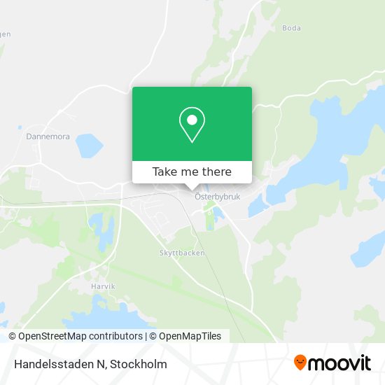 Handelsstaden N map