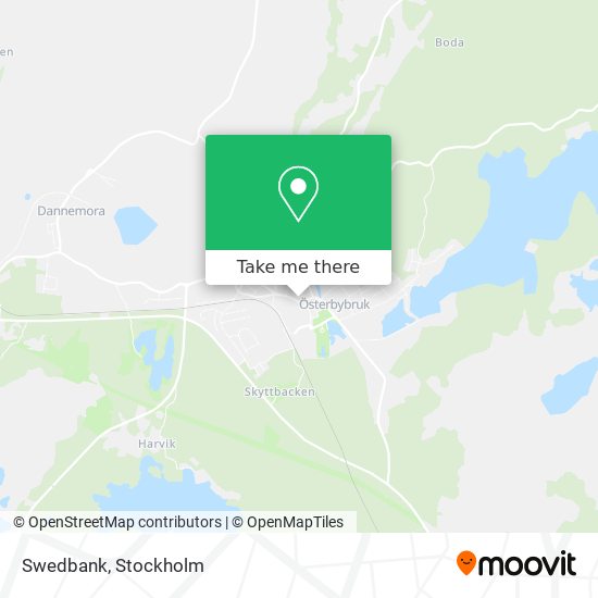 Swedbank map