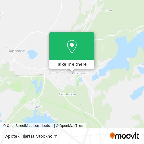 Apotek Hjärtat map