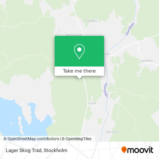 Lager Skog Träd map