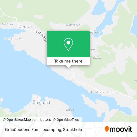 Gräsöbadens Familiecamping map