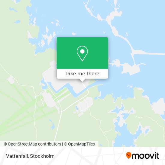 Vattenfall map