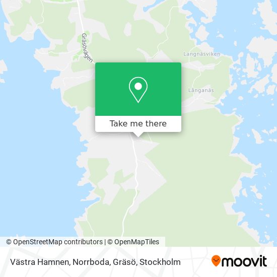 Västra Hamnen, Norrboda, Gräsö map