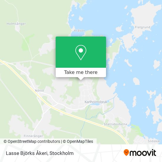 Lasse Björks Åkeri map