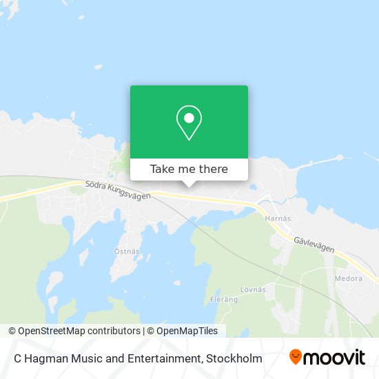 C Hagman Music and Entertainment map