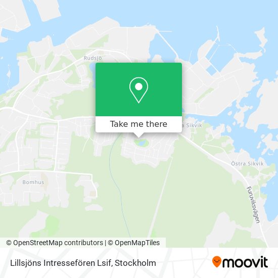 Lillsjöns Intressefören Lsif map