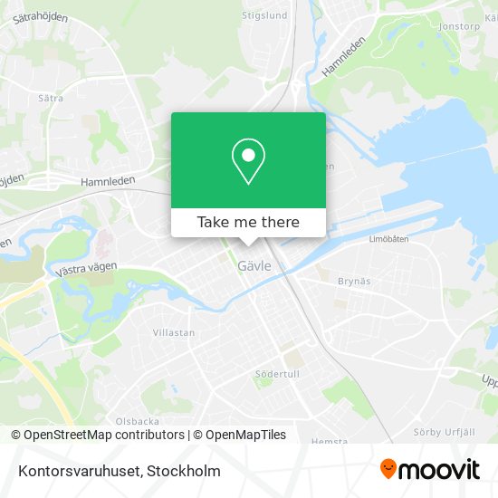 Kontorsvaruhuset map