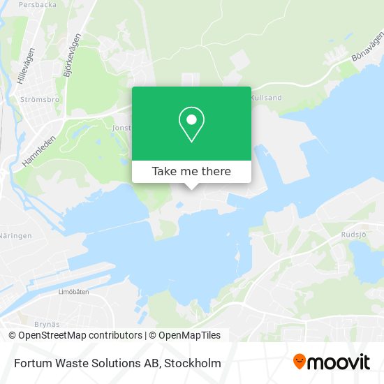 Fortum Waste Solutions AB map