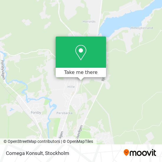 Comega Konsult map