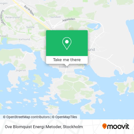 Ove Blomquist Energi Metoder map