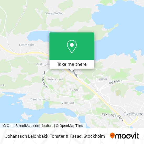 Johansson Lejonbakk Fönster & Fasad map