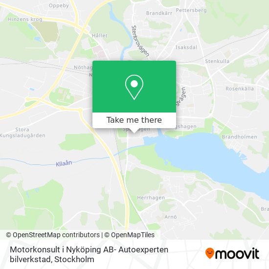 Motorkonsult i Nyköping AB- Autoexperten bilverkstad map